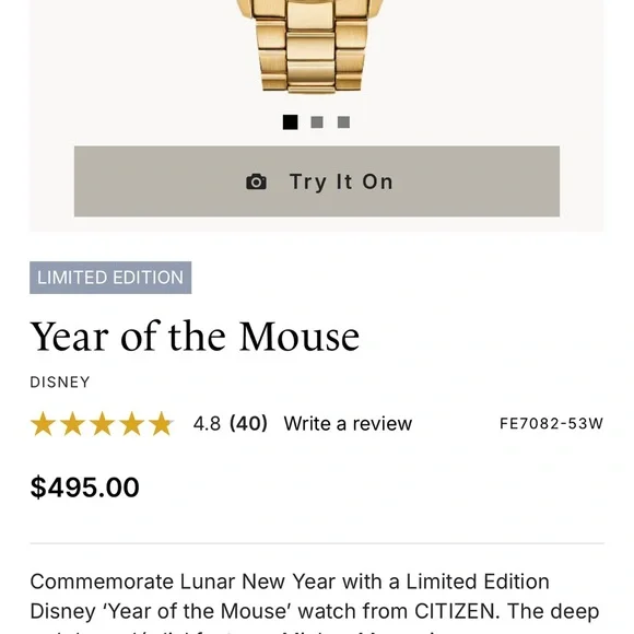 Year Of The Mouse Citizens Watch